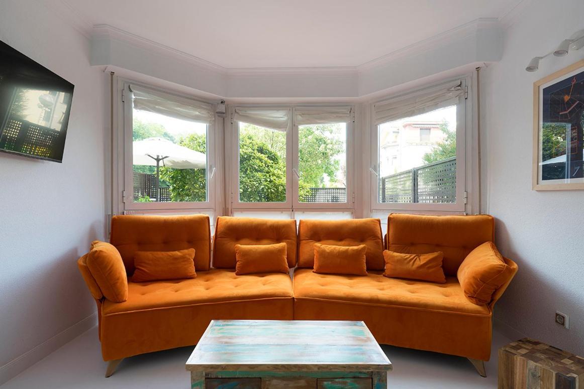 New Apartment & Terrace. Steps To Ondarreta Beach Anorga-Lugariz Exterior foto